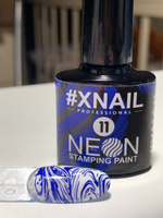Лак для стемпинга Xnail Professional неоновый Neon Stamping Paint #14, Кристина К.