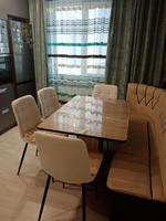 стулья для кухни, 4 шт. OKC - 1225 белый, со спинкой #29, Татьяна Б.