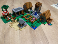 Конструктор Майнкрафт Большая деревня, 1600 деталей, Minecraft #27, Наталья Ж.