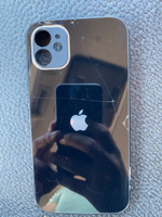 Чехол стеклянный для iPhone 11 с защитой для камеры, черный #133, Владимир К.