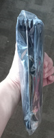  Вилка+нож ПРЕМИУМ набор  50 шт./уп. (25+25) ЧЕРНЫЙ пластик SERBIA NEW #5, Лариса М.