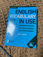 English Vocabulary in Use Pre-intermediate and Intermediate + QR-код+CD (Fourth Edition) | Redman Stuart #3, Екатерина В.