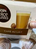 Кофе в капсулах Nescafe Dolce Gusto CAFE AU LAIT, 48 порций для капсульной кофемашины, 3 упаковки по 16 шт #18, Анна Н.