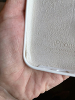 Силиконовый чехол для iPhone 12 Pro Max / Silicone Case DF на Айфон 12 Про Макс с бархатистым покрытием внутри, Белый #42, khmelevskaya k.