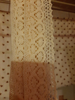 Кружево вязаное, шир 50 мм * уп 2,5 м цвет молочный (кремовый) для шитья, рукоделия и творчества #65, Майя