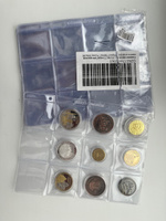 Комплект листов из 10 штук "СТАНДАРТ" для хранения монет в холдерах. Формат "OPTIMA". Размер 200х250 мм #4, Сергей С.