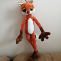 Мягкая игрушка Лиса 40 см Leggy fox Длинноногая лиса Мягкий зоопарк Новинка года #27, Вячеслав В.