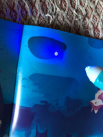 Книга игра, БУКВА-ЛЕНД "Что происходит в темноте?", 24 страницы, развивающая, книжка с фонариком, для детей #30, Анна Ч.