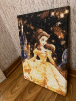 Алмазная мозаика картина для девочек "Белль -Принцесса Диснея" 30см х 40см подарок #62, Наталья Ш.