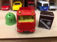 Детская игрушечная модель машинки Грузовик мусоросборочный Siku с контейнерами 0828 #4, Анастасия Выборнова