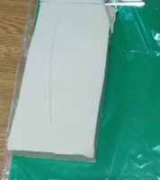 Пластилин скульптурный художественный модельный для лепки Гамма "Студия", белый, твердый, 1кг, пакет #24, Нелли Листиц