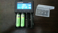 Аккумулятор Liitokala 18650 Li-ion 3400 mAh защищенный 2 шт, выпуклый на плюсе, Набор из двух батарей в кейсе #39, Андрей Н.