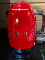Электрический чайник с регулируемой температурой SMEG KLF04RDEU, красный глянцевый #8, Александр К.
