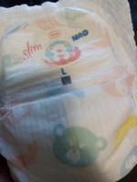 Подгузники 4 размер L от 9 до 15 кг на липучках для новорожденных детей 42 шт / Детские ультратонкие японские премиум памперсы для мальчиков и девочек / NAO #60, Александр Б.