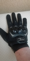 Перчатки для мотоцикла (мотоперчатки), черный, размер XL #8, Владимир Н.