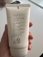 MISSHA Солнцезащитный крем для лица All Around Safe Block Aqua Sun SPF50+ 50мл / spf крем / Защита от ультрафиолета уровня 4+ #6, Анна К.