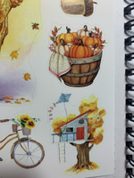 Осенние эстетичные наклейки для ежедневника, планера, скрапбукинга для девушек #71, Анастасия О.