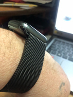 Ремешок для Apple Watch,Миланская петля 42/44 мм (цвет черный) #6, Никита Б.