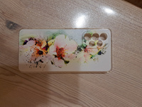 Силиконовый чехол на Samsung Galaxy A53 5G / Самсунг А53 5G "Нежные цветы" #31, олеся в.