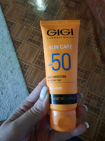 GIGI (Джи Джи) Солнцезащитный крем Sun Care Daily Moisture SPF 50, 75 мл #7, Юлия Д.