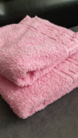 Набор полотенец TM TEXTILE 50x90, розовый 12, 3шт., плотность 430 #7, Снежана Н.