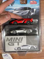 Модель коллекционная Mini GT 1:64 Ford GT Ingot Silver #1, Максим Р.