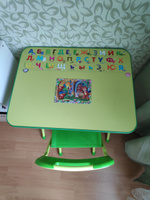 Складной столик с алфавитом и стульчик для детей от 3 до 7 лет. Размер стола 450x600x580 мм, стульчика 260x290x560 мм #8, Софья Т.