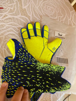 Перчатки Атлетико футбольные вратарские детские латексные нескользящие для мальчика #2, Александр М.