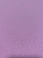 Коврик для фитнеса STARFIT FM-201 TPE, 0,4 см 183х61 см розово-фиолетовый с шнурком для переноски, нескользящий спортивный #119, Лилиана К.