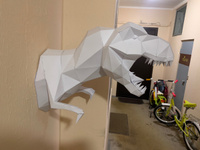 Набор для творчества динозавр "T-Rex" / бумажный конструктор для взрослых и детей #99, Татьяна Ш.