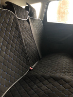 Накидки на сидения автомобиля из алькантары / чехлы для автомобильных сидений универсальные AUTOPREMIER ABSOLUTE, комплект на весь салон, закрытые бока и спинка, карман #119, Виктор З.