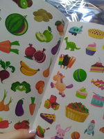 Многоразовые наклейки для малышей, Буква Ленд, "Магазин", книжка панорамка с наклейками #35, Ульяна С.