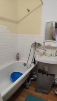 "Кирпич белый" 5 шт. самоклеящиеся мягкие 3D ПВХ панели для стен и потолка 700*770*4 мм вместо 3D обоев для стен и потолочной плитки #65, Елизавета Ш.