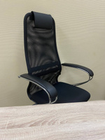 Метта Офисное кресло SU-BK-8 Ch (Новое название: Sit 8), Черный #3, Нурия С.