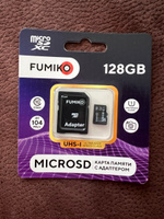 Карта памяти FUMIKO 128GB MicroSDXC class 10 UHS-I (с адаптером SD) #12, Сергей