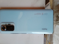 Задняя крышка для Xiaomi Redmi Note 10 Pro синяя ("Голубой лёд") #28, Ismoil S.