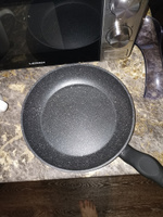 Сковорода 24 см Satoshi Стоун с антипригарным покрытием, индукция, без крышки, литой алюминий #5, Антон Р.