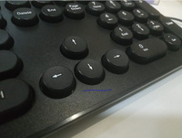 Клавиатура для компьютера Оклик 400MR тонкая, проводная, мембранная, черная #69, Ирина Д.