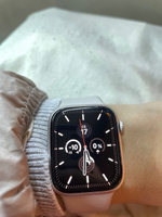Защитная гидрогелевая пленка для смарт часов Apple Watch Series 7, 8 41mm (6 штук) / Противоударная глянцевая гидропленка для Эпл Вотч 7, 8 41мм / Самовосстанавливающаяся гелевая бронепленка #106, Фаина Ш.