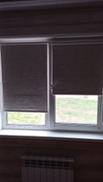 Рулонные шторы на окна Блэкаут Мэджик DOMLEGRAND 61,5*175 муссон. Рулонные жалюзи Blackout #68, Наталья К.
