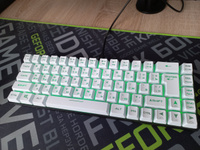 ИГРОВАЯ МЕМБРАННАЯ TKL (65%) КЛАВИАТУРА С LED-ПОДСВЕТКОЙ PANTEON M2 белая #70, Александр К.