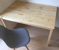 Стол кухонный обеденный Инго 115х75 см деревянный, лакированный / стол письменный #5, Andrey S.