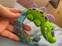 Погремушка для новорожденного Smart Baby "Крокодильчик" с прорезывателем для зубов, погремушка прорезыватель, грызунок, развивающая игрушка для малышей, детская #64, Рената М.