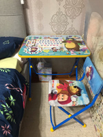 Складной столик и стульчик для детей с алфавитом #13, Алена А.