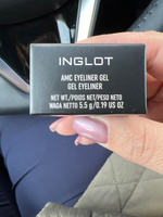 INGLOT Гелевая подводка для глаз/ подводка для глаз черная матовая AMC EYELINER GEL тон 77, 5.5 г #6, Наталья В.