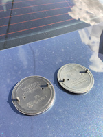 Эмблема на багажник для БМВ 73 мм / Значок для автомобиля BMW 51148132375 - 1 штука сине-белый #5, Николай К.