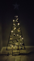 Искусственная дизайнерская елка Loft из металла (Цвет черный муар, высота 113 см) #7, Екатерина Р.