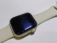 Гидрогелевая защитная плёнка (Глянцевая) для умных часов Apple Watch Series 7, 8, 9 (41mm) 3шт/бронепленка самовосстанавливающееся для эпл вотч 7 8 9 41мм #125, Денис Ч.