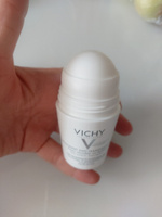 Vichy Шариковый дезодорант для чувствительной кожи с защитой 48 часов, роликовый антиперспирант от запаха пота для женщин и мужчин, 50 мл #79, Ольга К.