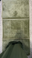 Молитвенный коврик для намаза GF CALLI (коврик-трансформер для сидения), 70х110 (салатовый) #5, Наида П.